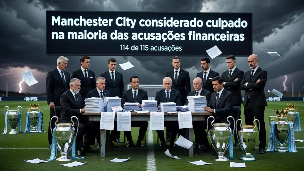 Manchester City é considerado culpado na maioria das acusações financeiras